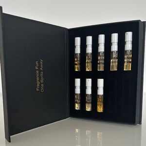 Parfums Exquis set of “pins,” high-end niche samples